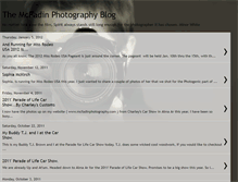 Tablet Screenshot of mcfadinphotography.blogspot.com