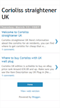 Mobile Screenshot of corioliss-straightener-uk.blogspot.com
