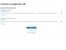 Tablet Screenshot of corioliss-straightener-uk.blogspot.com