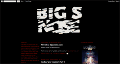 Desktop Screenshot of bigsnoise.blogspot.com