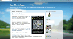 Desktop Screenshot of boymeetsbook.blogspot.com