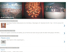 Tablet Screenshot of dustcollect.blogspot.com