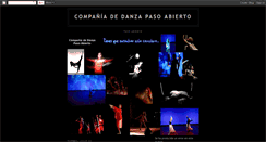 Desktop Screenshot of danzapasoabierto.blogspot.com