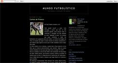 Desktop Screenshot of mundofutbolistico.blogspot.com