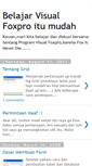 Mobile Screenshot of belajarfoxpro.blogspot.com