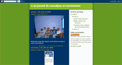 Desktop Screenshot of juvenilenmovimiento.blogspot.com