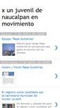 Mobile Screenshot of juvenilenmovimiento.blogspot.com