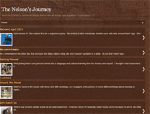 Tablet Screenshot of nelsonjourney.blogspot.com