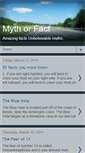 Mobile Screenshot of mythorfactblog.blogspot.com
