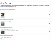 Tablet Screenshot of eldartactics.blogspot.com