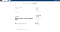 Desktop Screenshot of dailyvideoenins.blogspot.com
