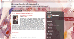 Desktop Screenshot of germericanmuslim.blogspot.com