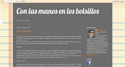 Desktop Screenshot of manosenlosbolsillos.blogspot.com