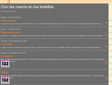 Tablet Screenshot of manosenlosbolsillos.blogspot.com