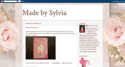 Desktop Screenshot of madebysylvia.blogspot.com