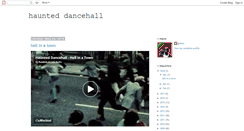 Desktop Screenshot of haunted-dancehall.blogspot.com