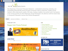 Tablet Screenshot of newbeginningschiropracticphilosophy.blogspot.com