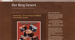 Desktop Screenshot of derberggroovt.blogspot.com