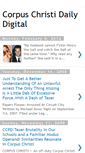 Mobile Screenshot of corpuschristidaily.blogspot.com