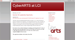 Desktop Screenshot of lcicyberarts.blogspot.com