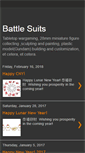 Mobile Screenshot of battlesuits.blogspot.com