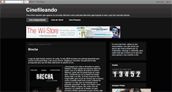 Desktop Screenshot of cinefileando.blogspot.com