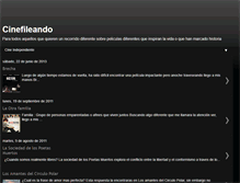 Tablet Screenshot of cinefileando.blogspot.com