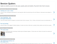Tablet Screenshot of beestonquakers.blogspot.com