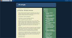 Desktop Screenshot of oilandgass.blogspot.com