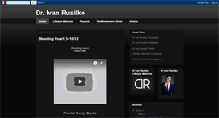 Desktop Screenshot of doctorivanrusilko.blogspot.com