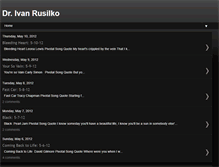 Tablet Screenshot of doctorivanrusilko.blogspot.com