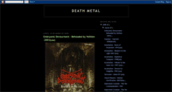 Desktop Screenshot of deathbrutalmetal.blogspot.com