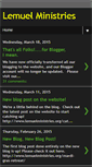 Mobile Screenshot of lemuelministries.blogspot.com