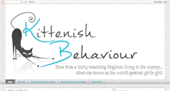 Desktop Screenshot of kittenish-behaviour.blogspot.com