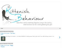 Tablet Screenshot of kittenish-behaviour.blogspot.com