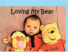 Tablet Screenshot of lovingmybear.blogspot.com