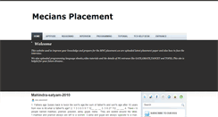 Desktop Screenshot of mecplacement.blogspot.com