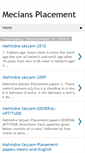 Mobile Screenshot of mecplacement.blogspot.com