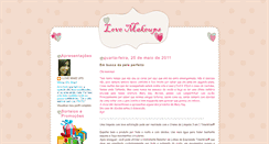 Desktop Screenshot of lovemakeups.blogspot.com