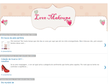 Tablet Screenshot of lovemakeups.blogspot.com