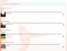 Tablet Screenshot of littlebitofheaven.blogspot.com