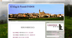 Desktop Screenshot of blogdefuendetodos.blogspot.com