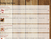 Tablet Screenshot of buffalogalsbakery.blogspot.com