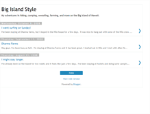 Tablet Screenshot of bigislandstyle.blogspot.com