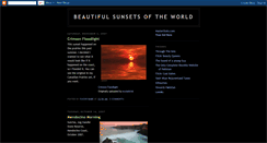 Desktop Screenshot of beautiful-sunsets.blogspot.com