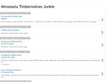 Tablet Screenshot of minnesotatimberwolvesjunkie.blogspot.com