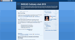 Desktop Screenshot of inseadculinaryclub.blogspot.com