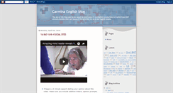 Desktop Screenshot of carminaenglishblog.blogspot.com