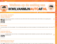 Tablet Screenshot of ikwilvanmijnautoaf.blogspot.com