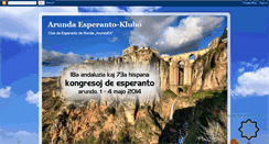 Desktop Screenshot of esperantoarunda.blogspot.com